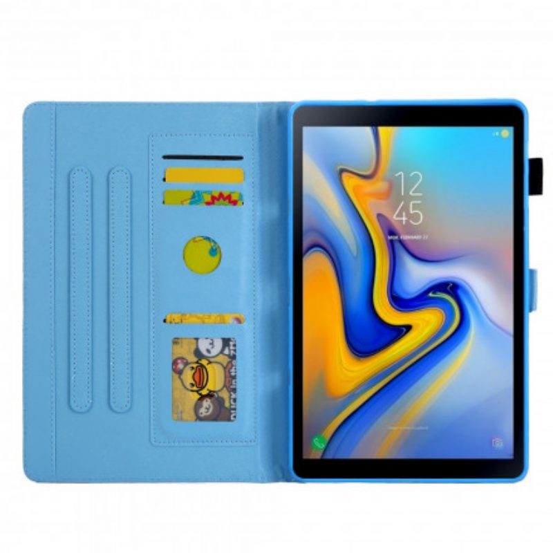 Flip Case Für Samsung Galaxy Tab A7 (2020) Ananas-design