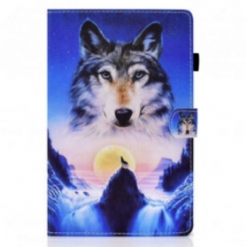 Flip Case Für Samsung Galaxy Tab A7 (2020) Bergwolf