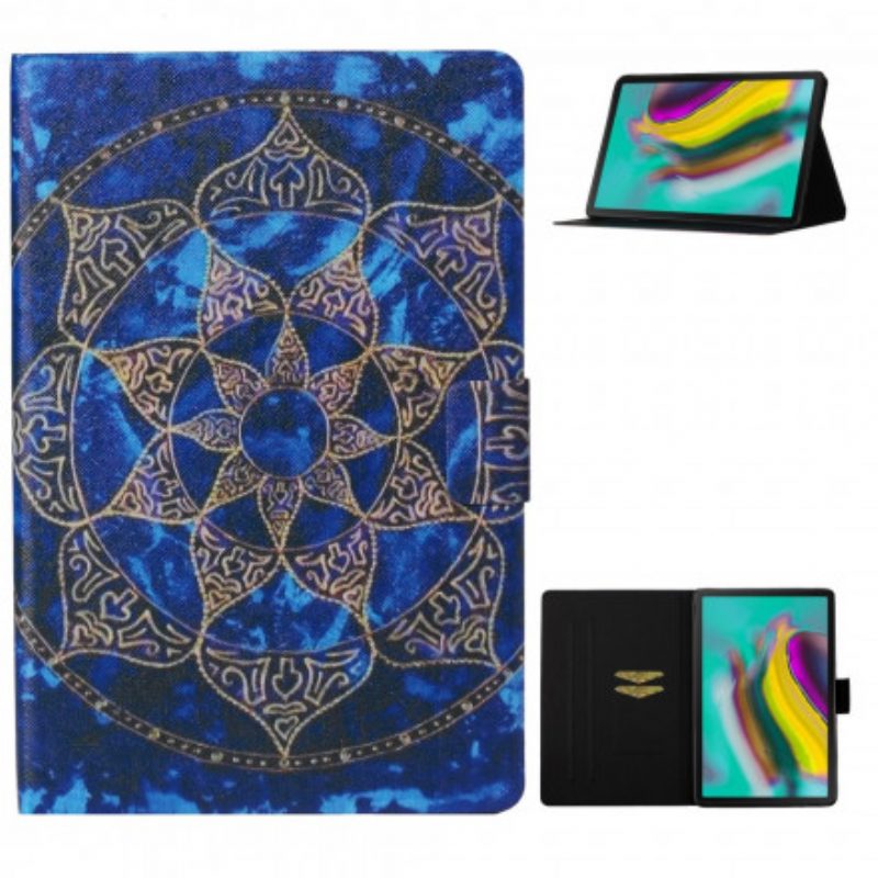 Flip Case Für Samsung Galaxy Tab A7 (2020) Königliches Mandala