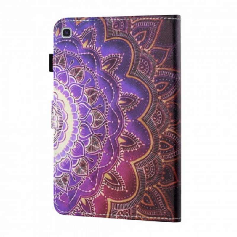 Flip Case Für Samsung Galaxy Tab A7 (2020) Mandala-kunst