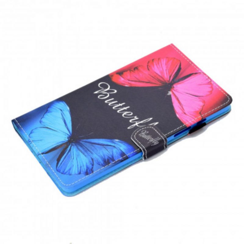 Flip Case Für Samsung Galaxy Tab A7 (2020) Schmetterling