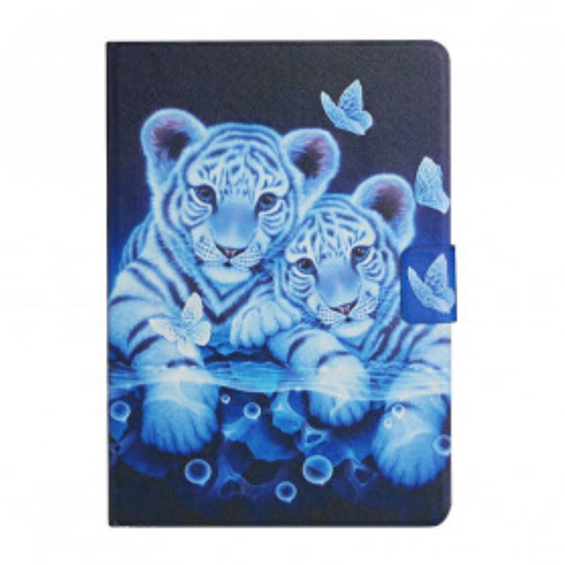 Flip Case Für Samsung Galaxy Tab A7 (2020) Tiger