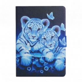 Flip Case Für Samsung Galaxy Tab A7 (2020) Tiger