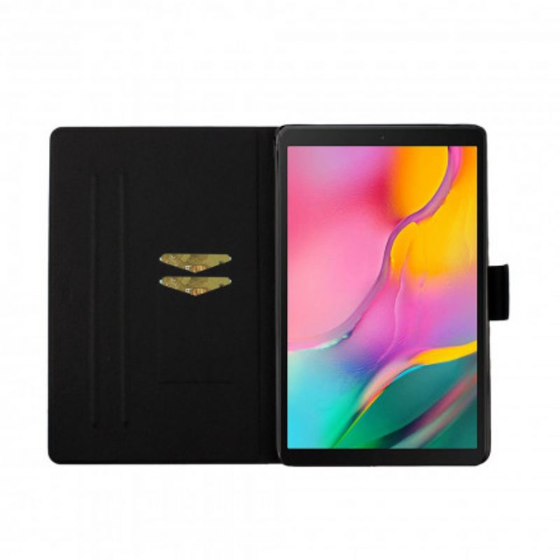 Flip Case Für Samsung Galaxy Tab A7 (2020) Tiger