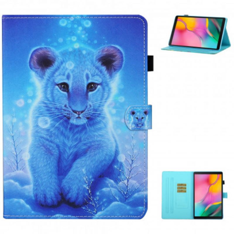 Lederhüllen Für Samsung Galaxy Tab A7 (2020) Baby-tiger