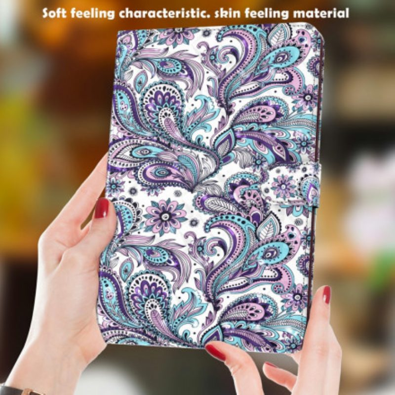 Lederhüllen Für Samsung Galaxy Tab A7 (2020) Paisley