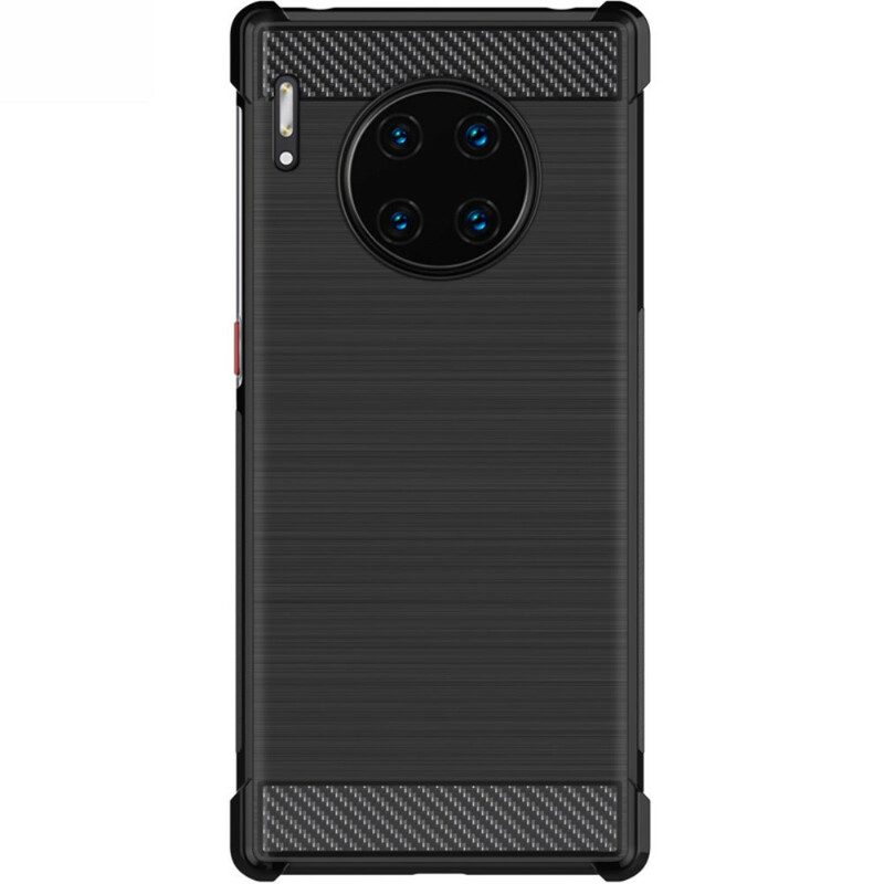 Handyhülle Für Huawei Mate 30 Pro Imak Vega-serie Aus Gebürsteter Kohlefaser