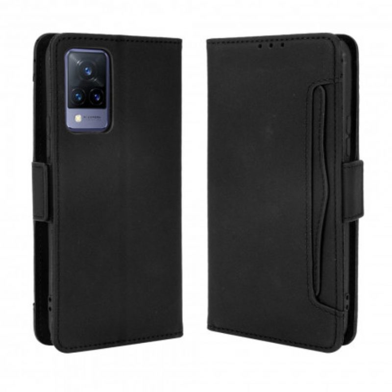 Flip Case Für Vivo V21 5G Multi-card Premier Class