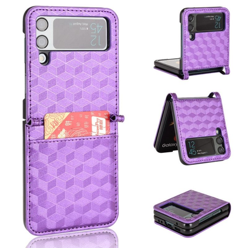 Handyhülle Für Samsung Galaxy Z Flip 4 Flip Case 3d-würfel