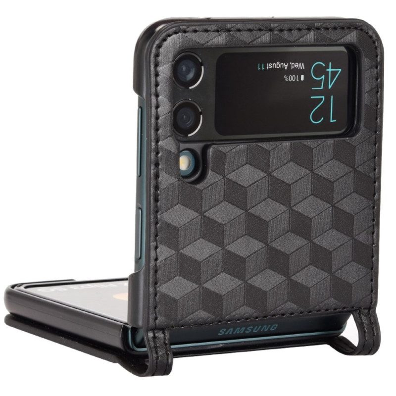 Handyhülle Für Samsung Galaxy Z Flip 4 Flip Case 3d-würfel