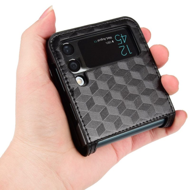 Handyhülle Für Samsung Galaxy Z Flip 4 Flip Case 3d-würfel