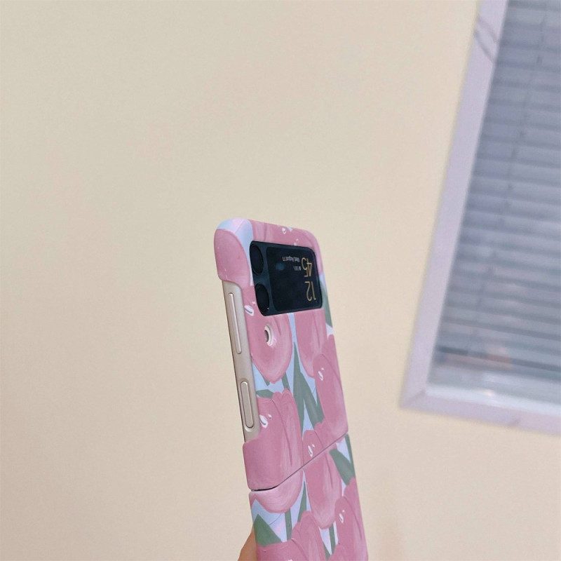 Handyhülle Für Samsung Galaxy Z Flip 4 Flip Case Blumen