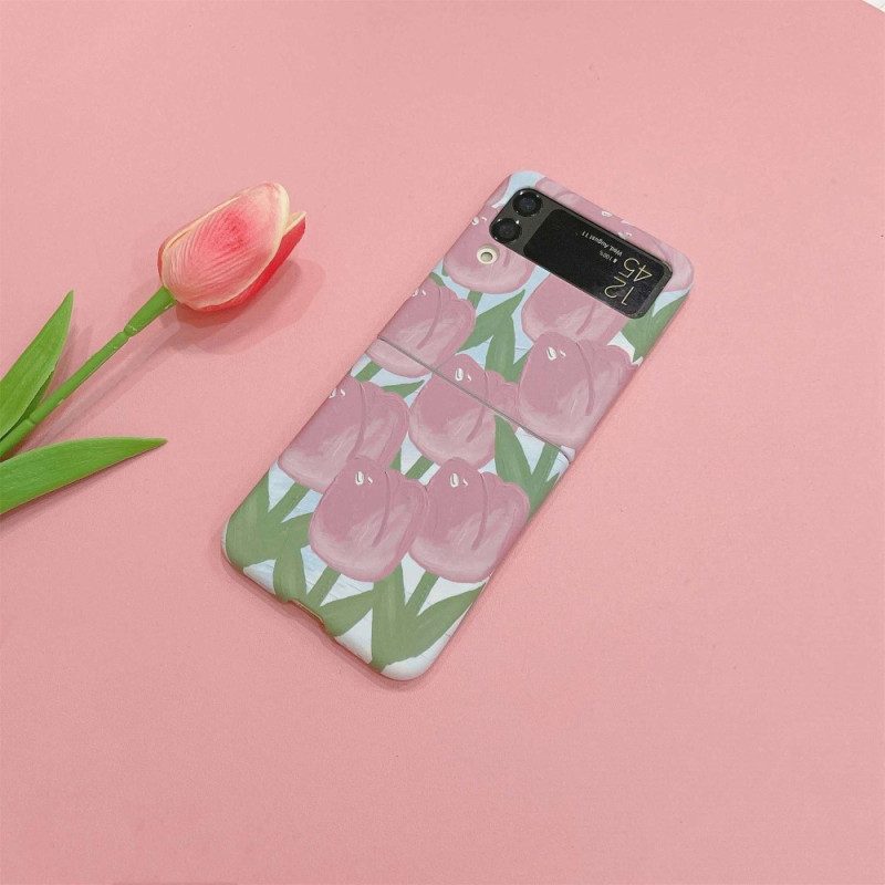 Handyhülle Für Samsung Galaxy Z Flip 4 Flip Case Blumen