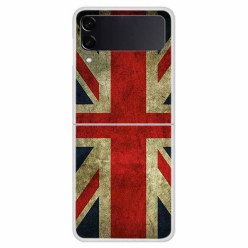 Handyhülle Für Samsung Galaxy Z Flip 4 Flip Case Englische Flagge