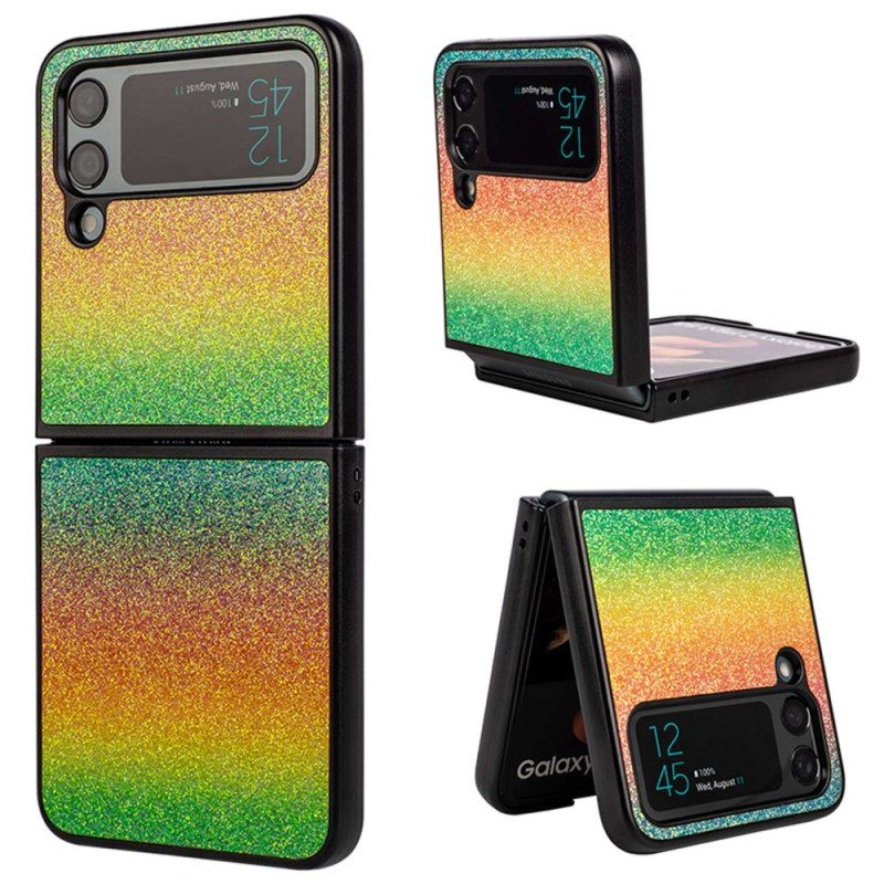 Handyhülle Für Samsung Galaxy Z Flip 4 Flip Case Glitzerverläufe