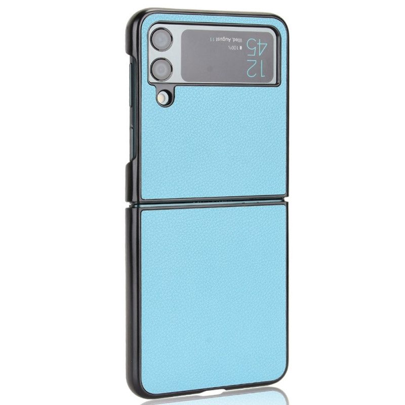 Handyhülle Für Samsung Galaxy Z Flip 4 Flip Case Litschi-leder-textur