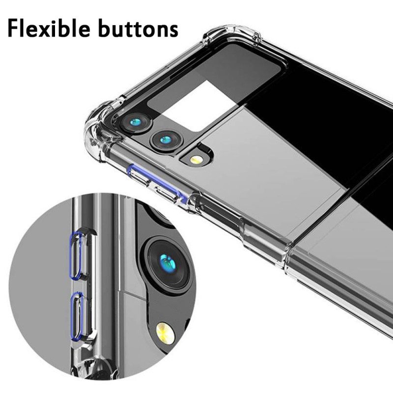 Handyhülle Für Samsung Galaxy Z Flip 4 Flip Case Nahtlos Verstärkte Ecken