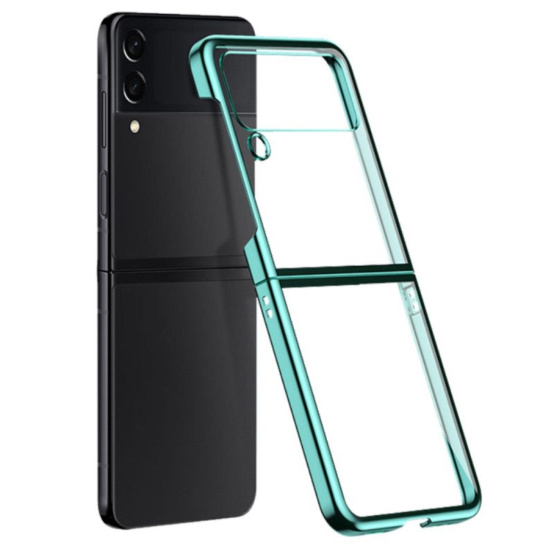 Handyhülle Für Samsung Galaxy Z Flip 4 Flip Case Nahtlose Farbige Umrisse