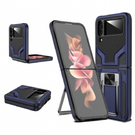 Handyhülle Für Samsung Galaxy Z Flip 4 Flip Case Ring-unterstützung