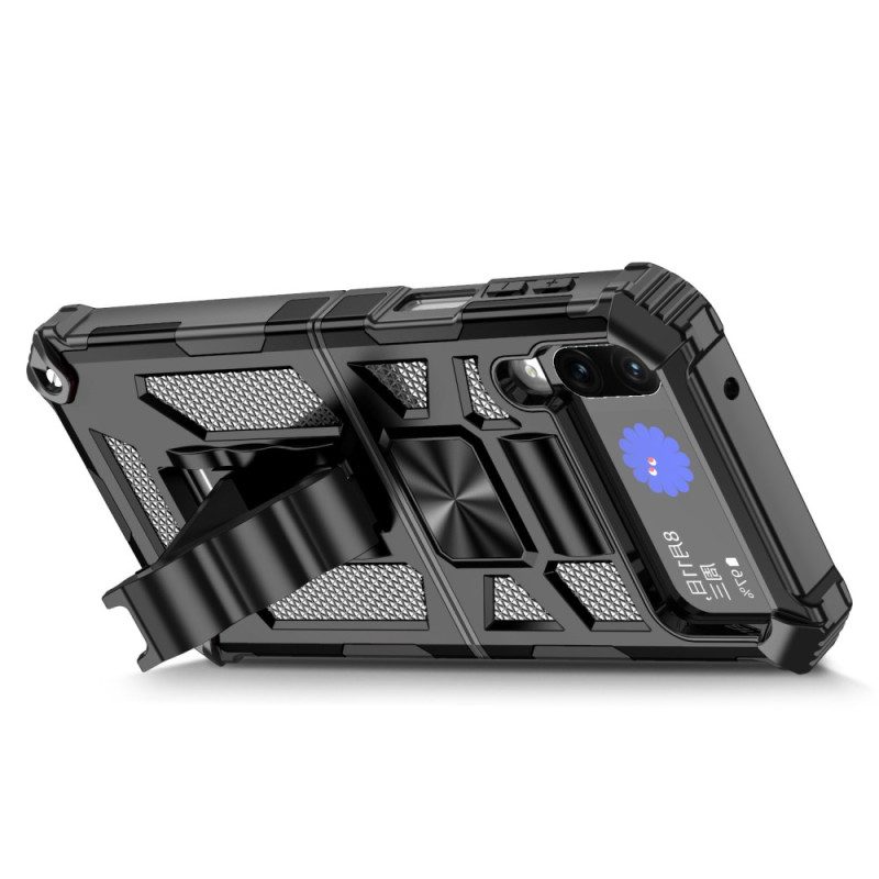 Hülle Für Samsung Galaxy Z Flip 4 Flip Case Abnehmbares. Widerstandsfähiges Militär