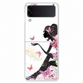 Hülle Für Samsung Galaxy Z Flip 4 Flip Case Blumenfee