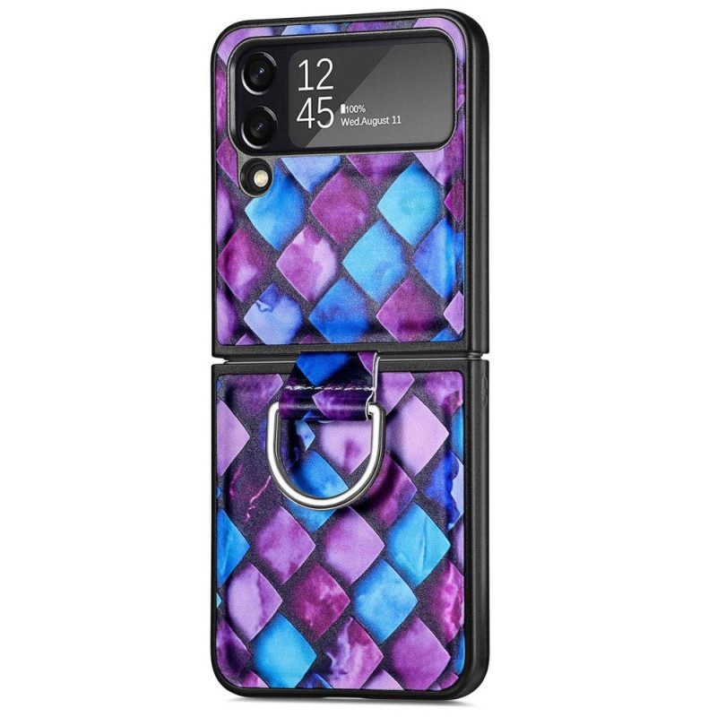 Hülle Für Samsung Galaxy Z Flip 4 Flip Case Fantasie Mit Ring Caseneo