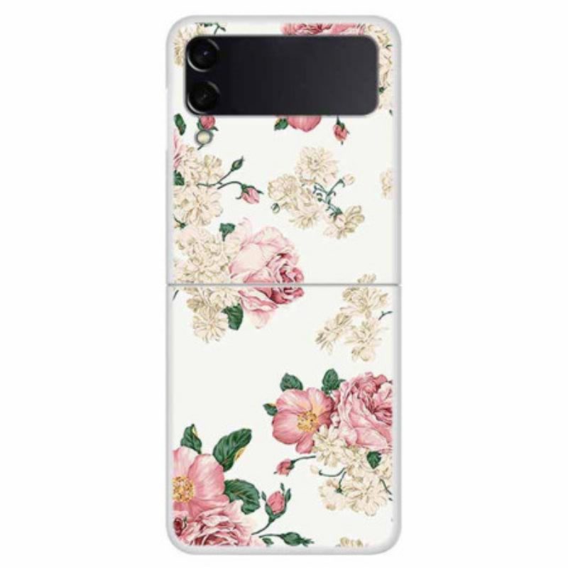 Hülle Für Samsung Galaxy Z Flip 4 Flip Case Freiheitsblumen