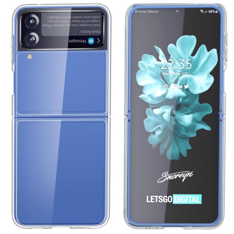 Hülle Für Samsung Galaxy Z Flip 4 Flip Case Kristall