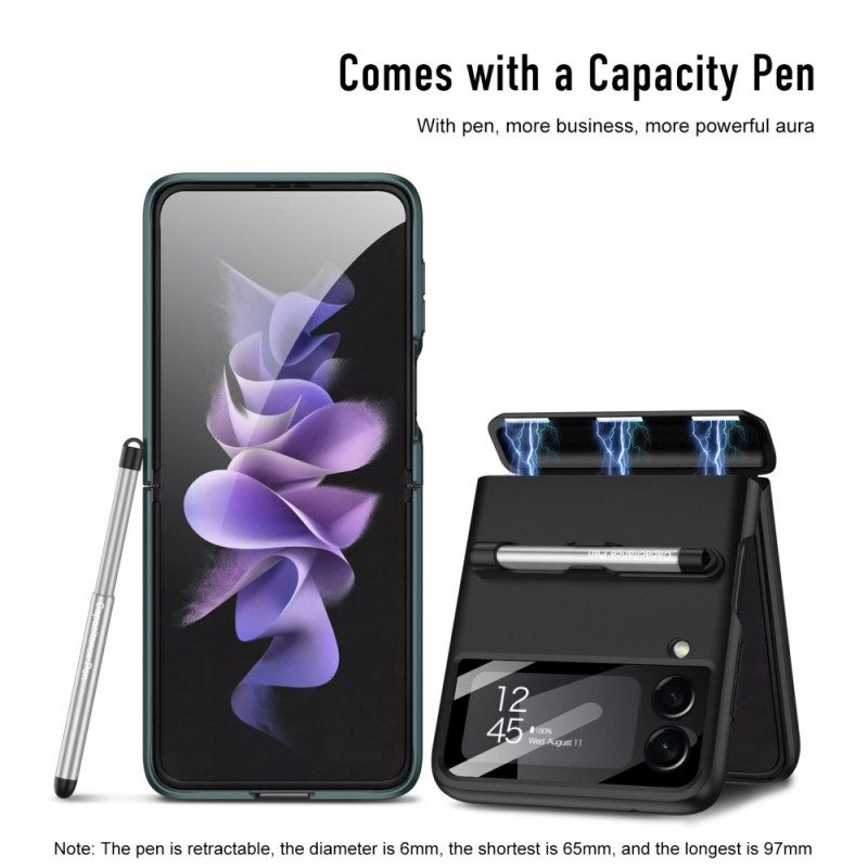 Hülle Für Samsung Galaxy Z Flip 4 Flip Case Mit Gkk Stylus