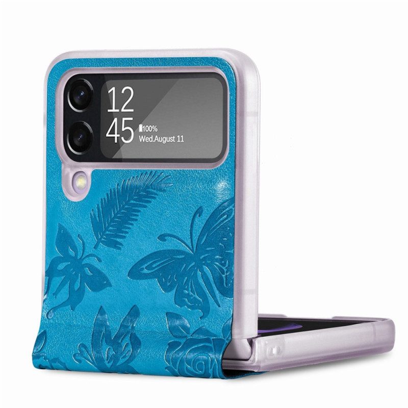 Hülle Für Samsung Galaxy Z Flip 4 Flip Case Nachtfalter