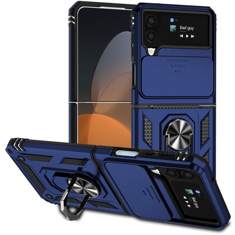 Hülle Für Samsung Galaxy Z Flip 4 Flip Case Premium-ring/objektivabdeckung