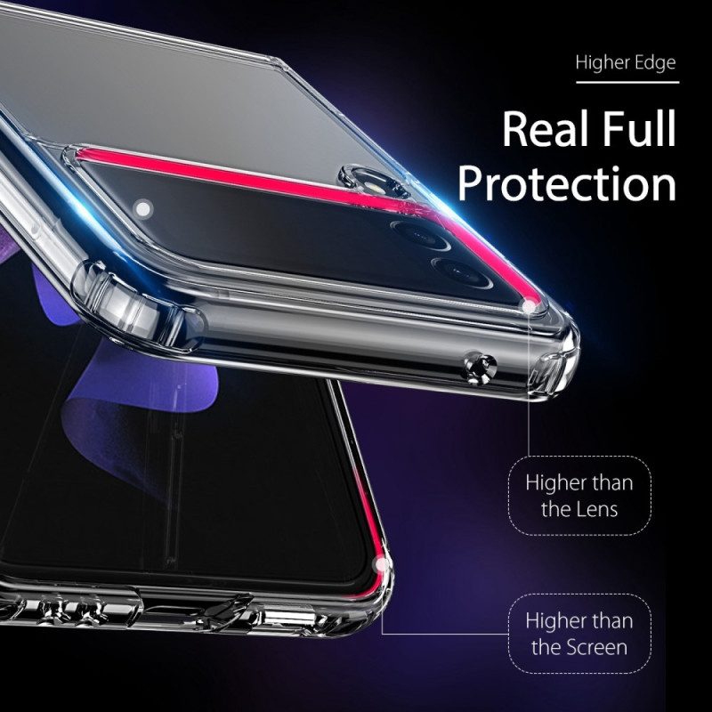 Hülle Für Samsung Galaxy Z Flip 4 Flip Case Transparentes Dux Ducis