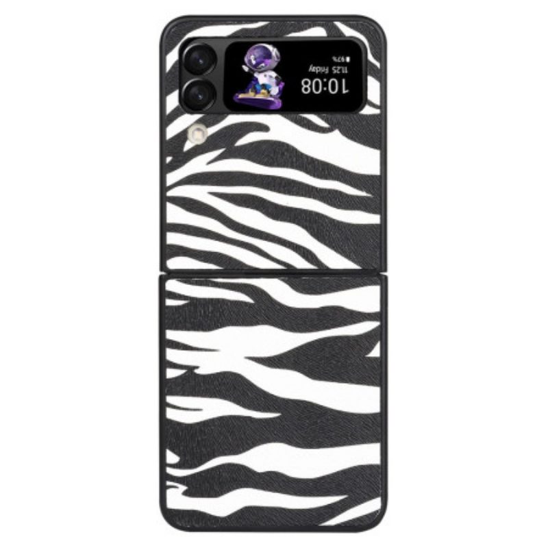 Hülle Für Samsung Galaxy Z Flip 4 Flip Case Zebra