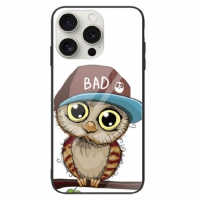 Hülle Für iPhone 16 Pro Max Bad Owl Gehärtetes Glas