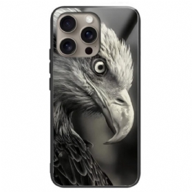 Hülle iPhone 16 Pro Max Eagle Gehärtetes Glas