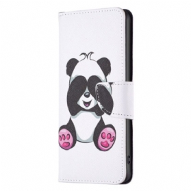 Lederhüllen iPhone 16 Pro Max Handyhülle Panda