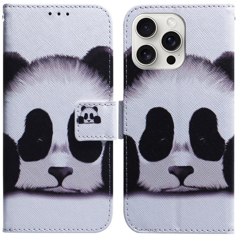 Lederhüllen iPhone 16 Pro Max Panda