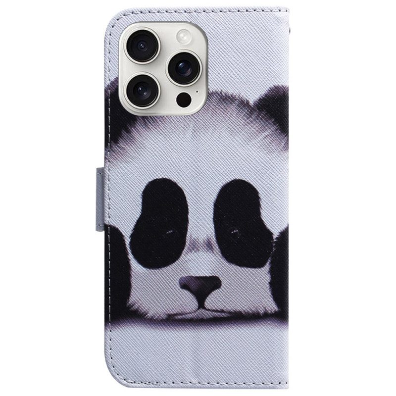 Lederhüllen iPhone 16 Pro Max Panda