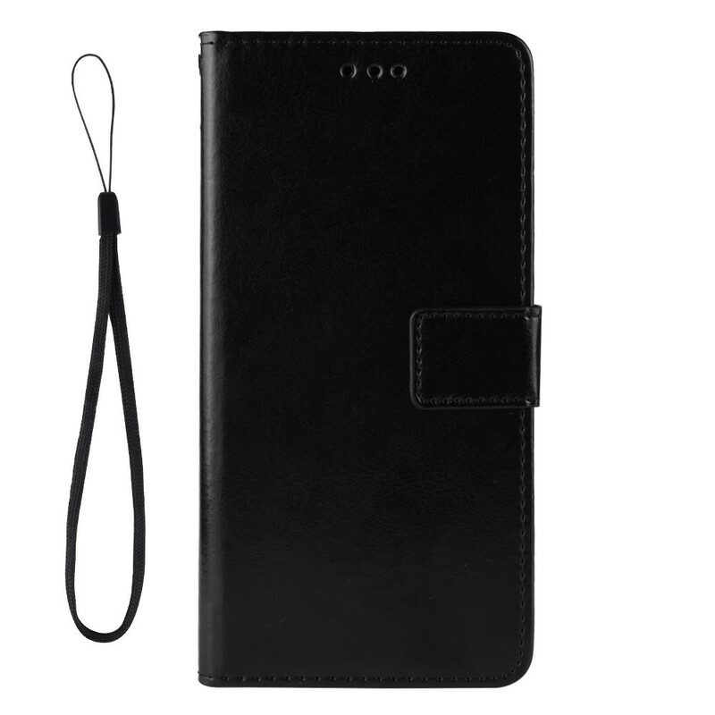 Flip Case Für Sony Xperia 1 II Auffälliges Kunstleder