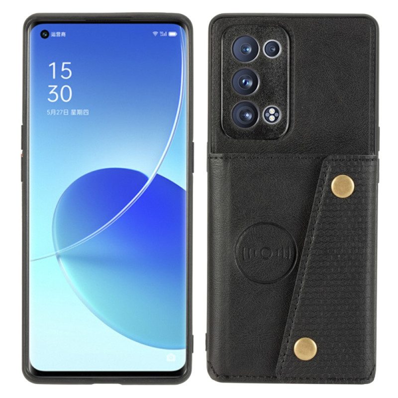 Handyhülle Für Oppo Reno 6 Pro 5G Prospektkartenhalter