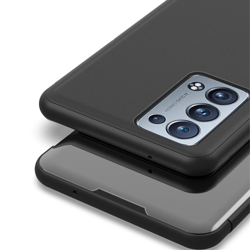 Schutzhülle Für Oppo Reno 6 Pro 5G Flip Case Ultraglatte Oberfläche