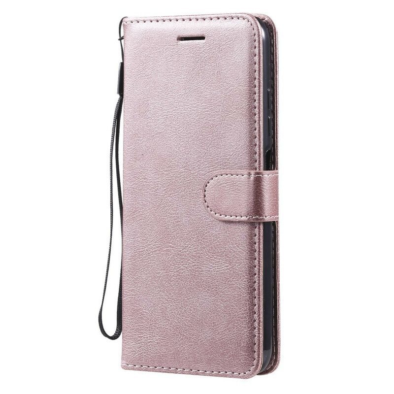 Flip Case Für Xiaomi Redmi Note 10 5G Einfarbig