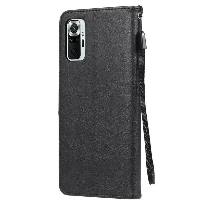 Flip Case Für Xiaomi Redmi Note 10 5G Einfarbig