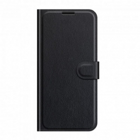 Flip Case Für Xiaomi Redmi Note 10 5G Klassisches Kunstleder