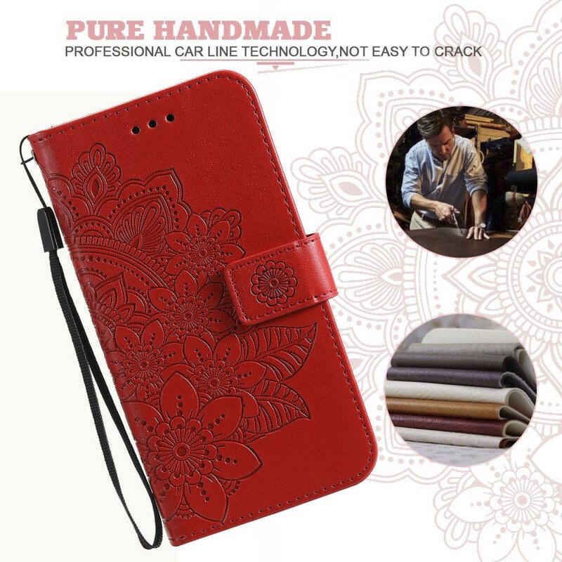 Flip Case Für Xiaomi Redmi Note 10 5G Mandala