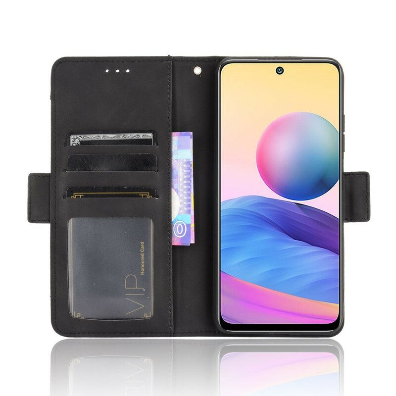 Flip Case Für Xiaomi Redmi Note 10 5G Multi-karten