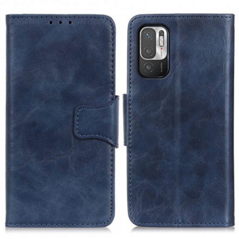 Flip Case Für Xiaomi Redmi Note 10 5G Reversibler Magnetverschluss