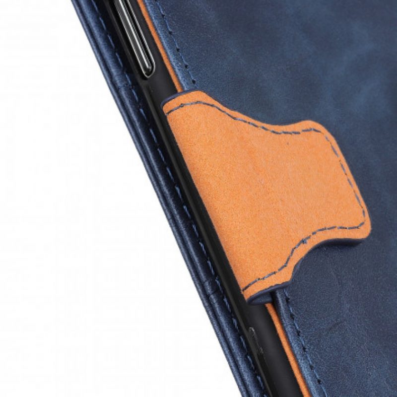 Flip Case Für Xiaomi Redmi Note 10 5G Reversibler Magnetverschluss