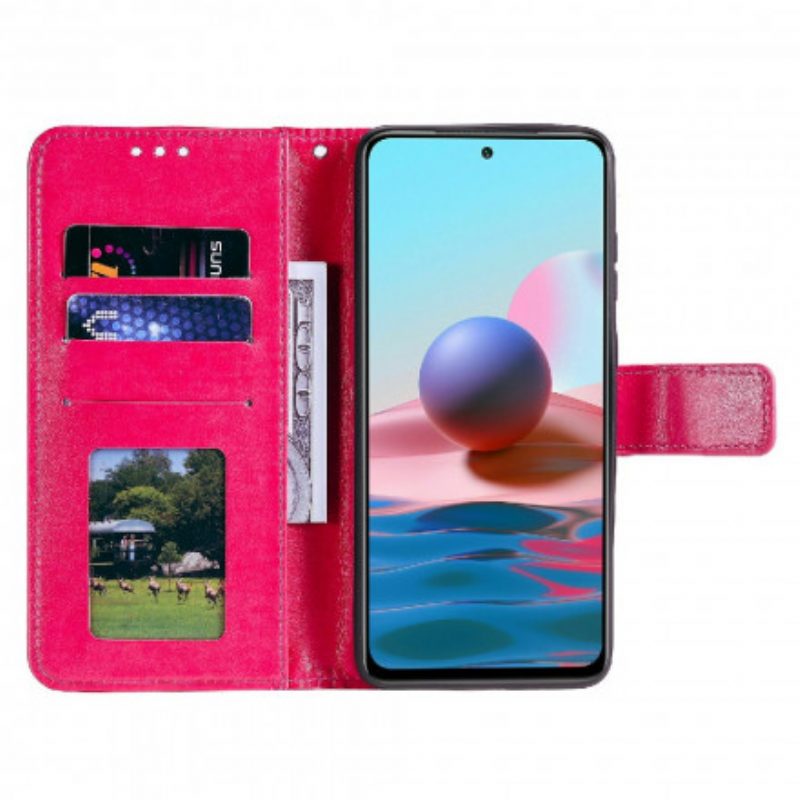 Lederhüllen Für Xiaomi Redmi Note 10 5G Sonnenmandala