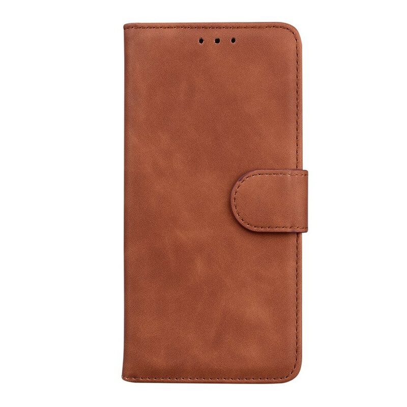 Lederhüllen Für Xiaomi Redmi Note 10 5G Vintage Nähen